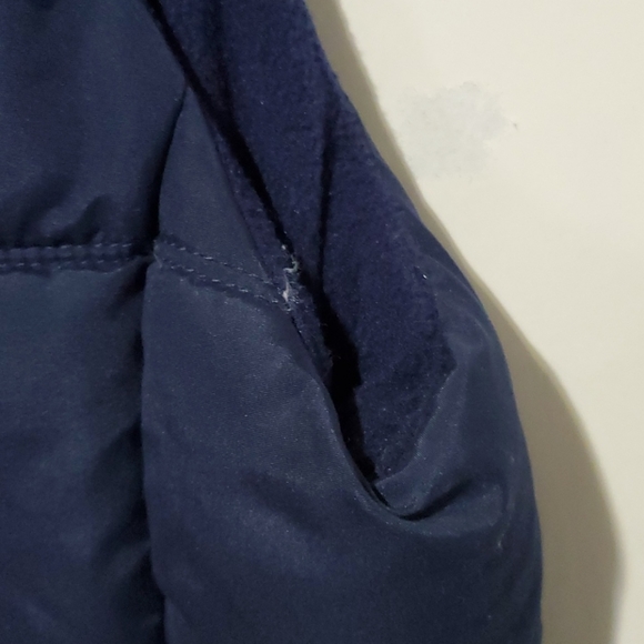 Old Navy Puffy Vest Navy Blue Large - Picture 4 of 9